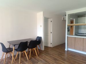 distribución comedor cocina y acceso dorm horizontal